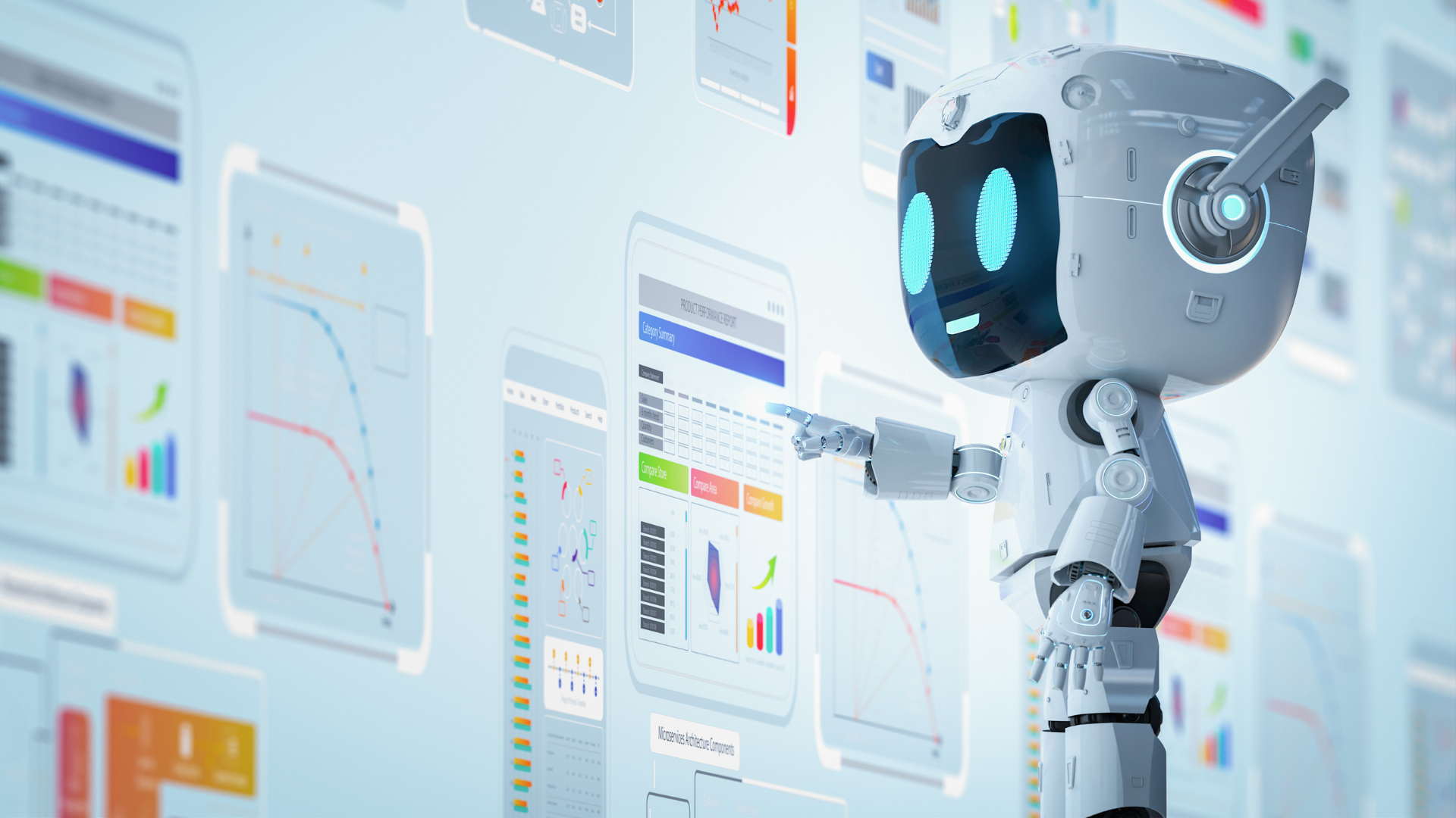 Robot przeszukuje internet