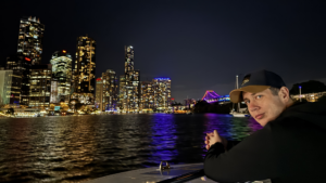 Marcin Osiak, Brisbane, noc, miasto